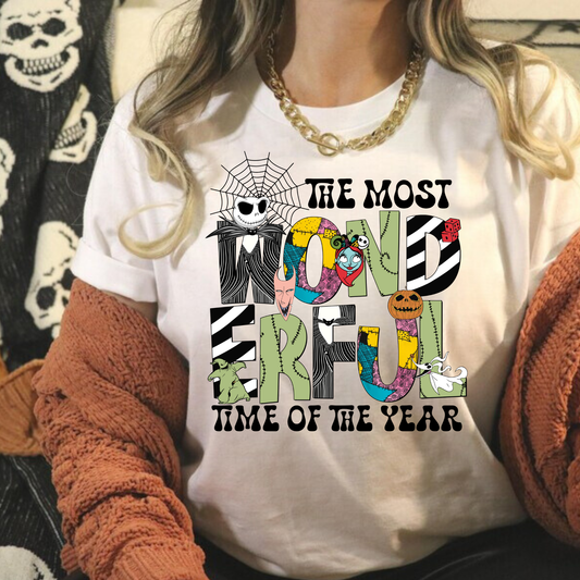 NBC MOST WONDERFUL TIME Halloween Shirt | Magical Theme Park Shirt & Tank | Adult Comfort Colors Tee