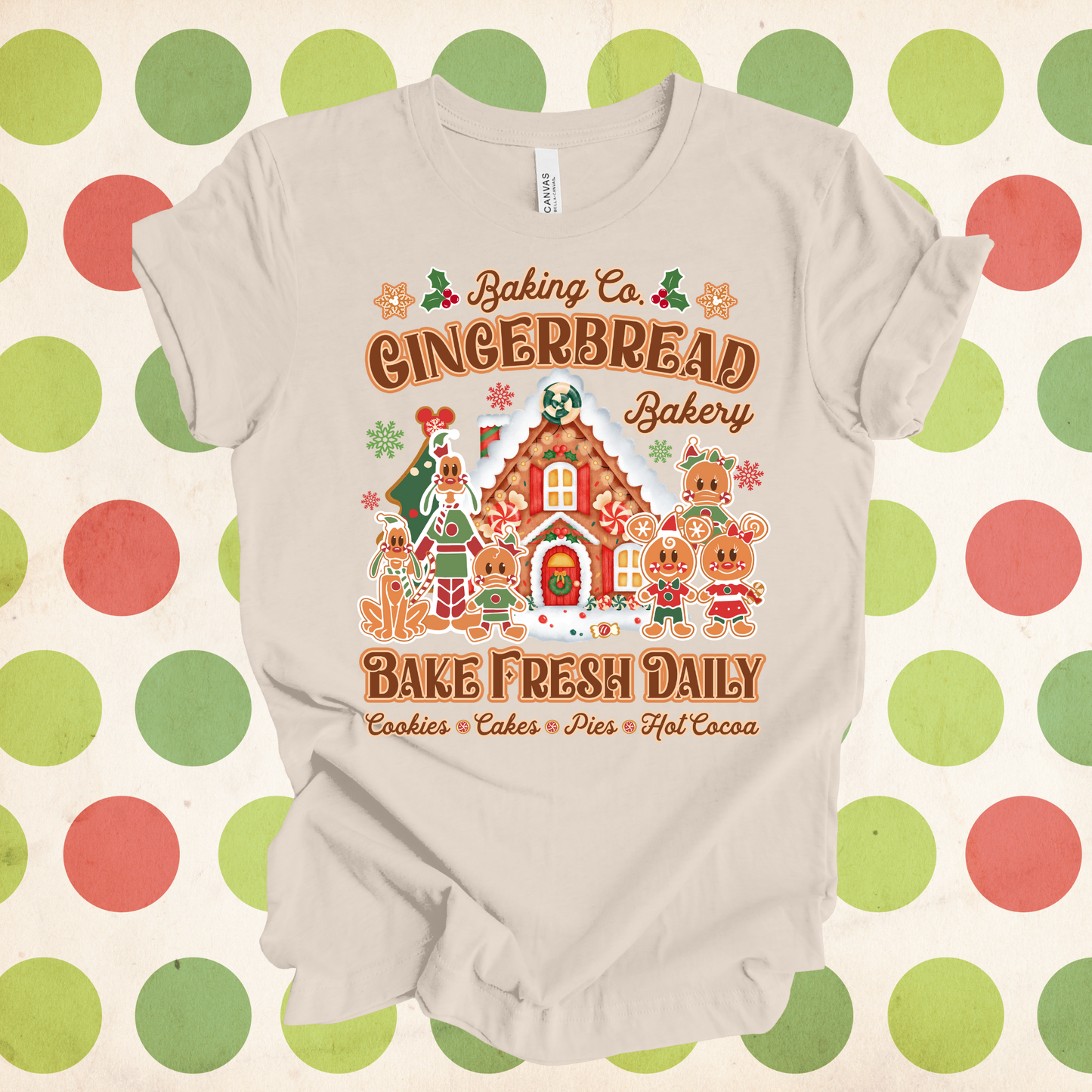 Mouse Gang Gingerbread Bakery Shirt for Kids & Adults