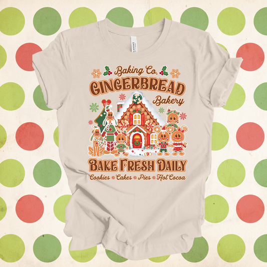 Mouse Gang Gingerbread Bakery Shirt for Kids & Adults
