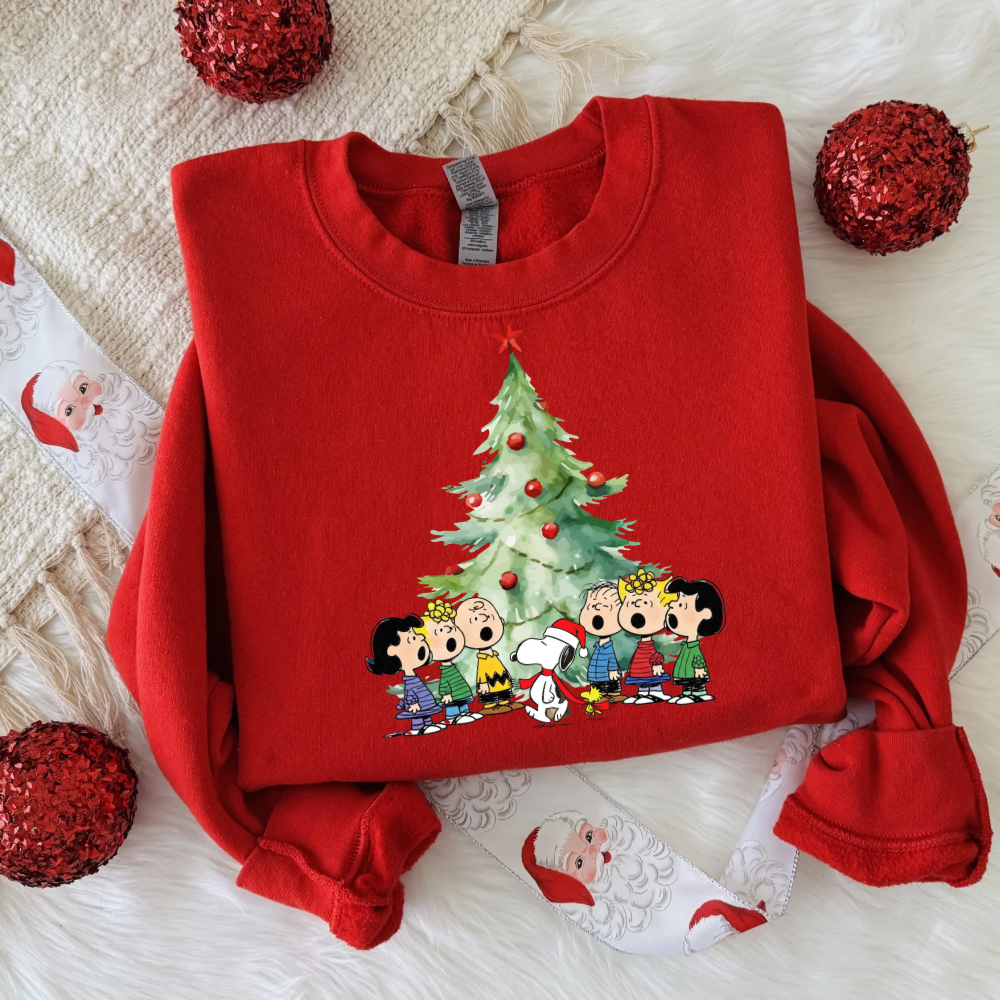 CHARLIE B CHRISTMAS TREE SWEATSHIRT - SNOW DAY EXCLUSIVE