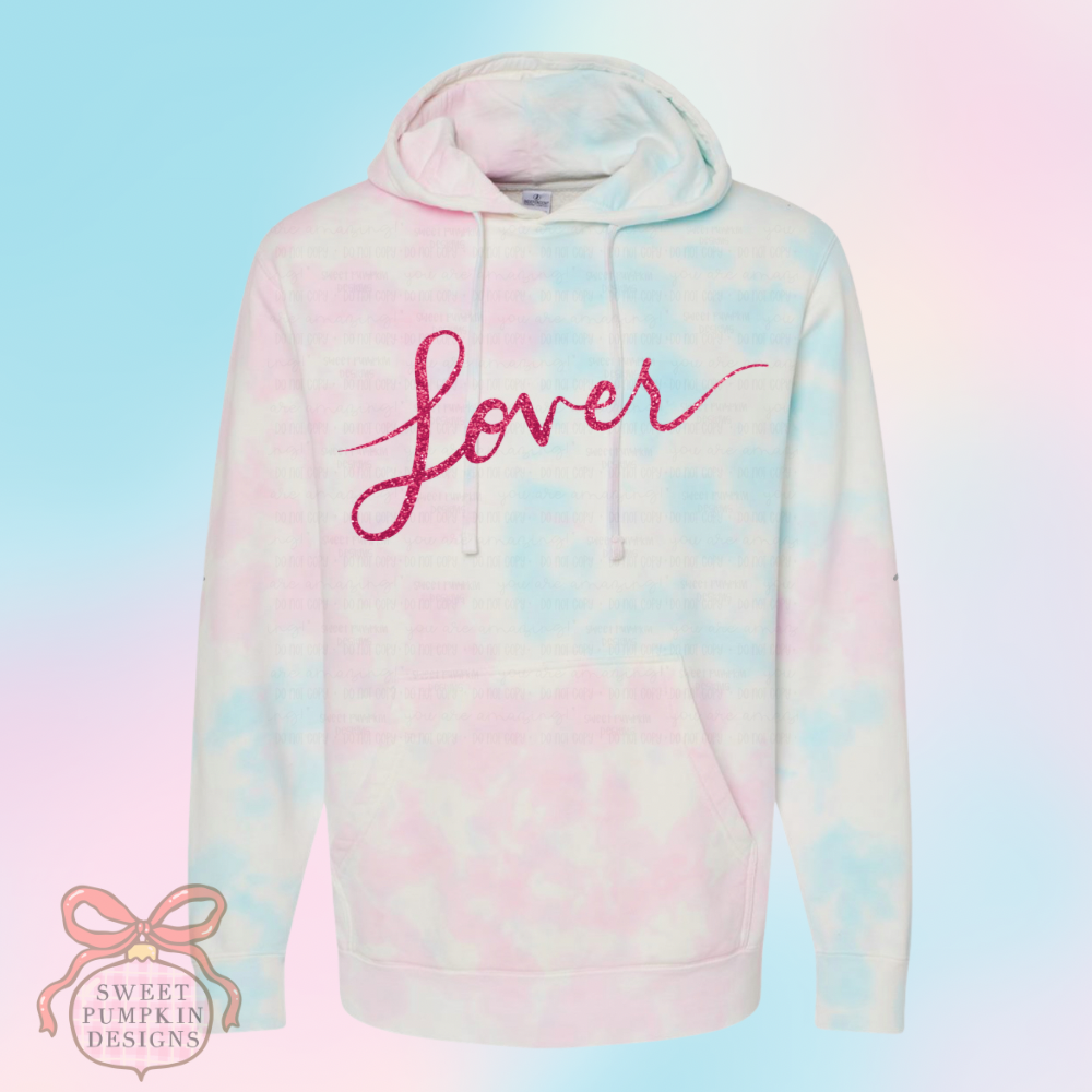 LOVER Tie Dye Hoodie