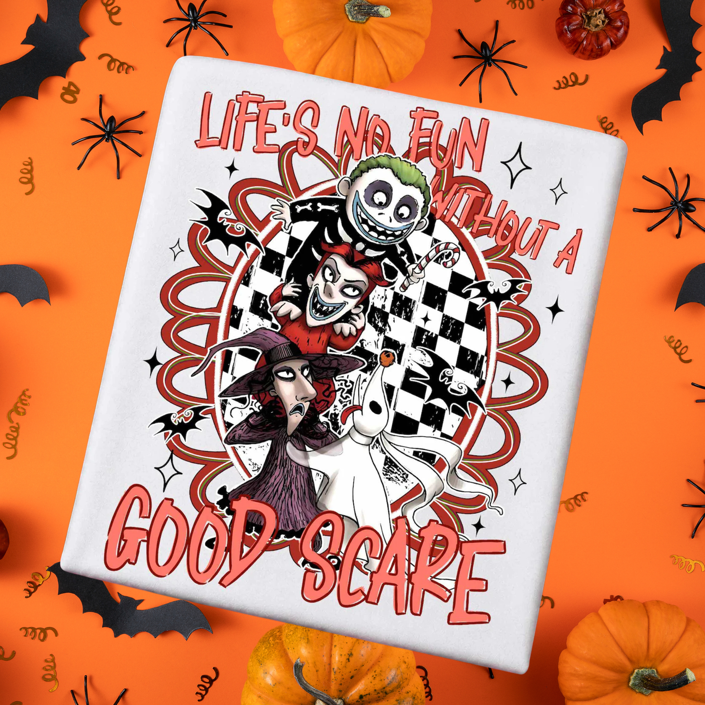 NBC GOOD SCARE Halloween Shirt | Family Matching Halloween Tee | Bella+Canvas T-Shirt | Toddler, Youth & Adult Sizes