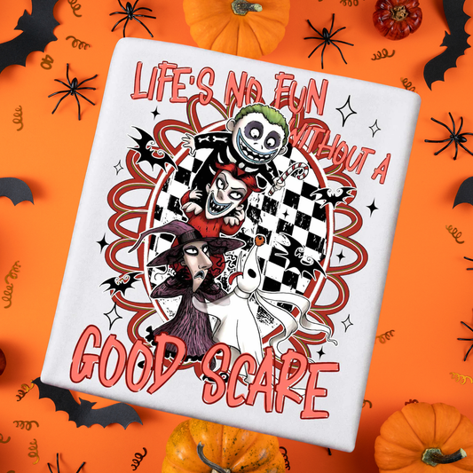 NBC GOOD SCARE Halloween Shirt | Family Matching Halloween Tee | Bella+Canvas T-Shirt | Toddler, Youth & Adult Sizes