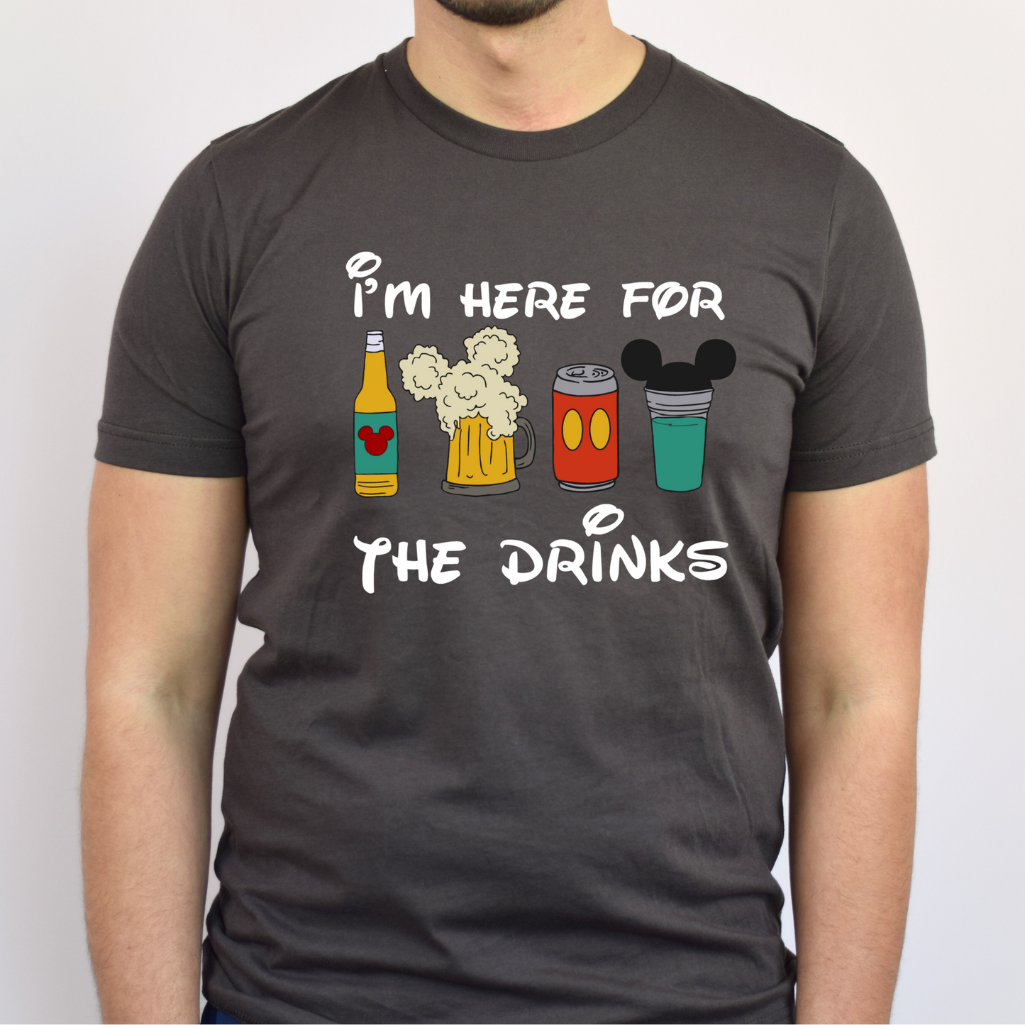 Here for the Drinks Shirt