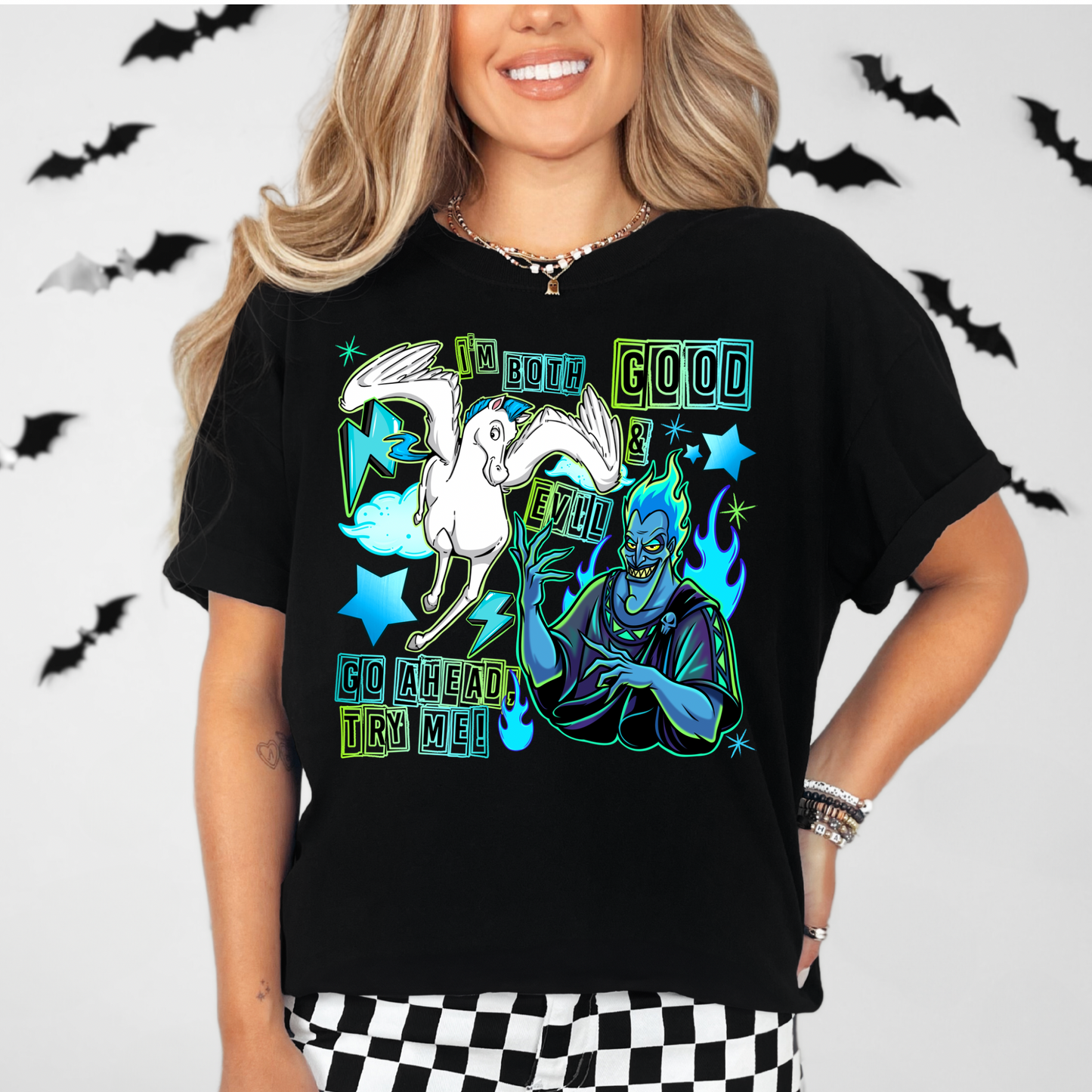 GOOD & EVIL HADES Halloween Shirt | Magical Theme Park Shirt & Tank | Adult Comfort Colors Tee