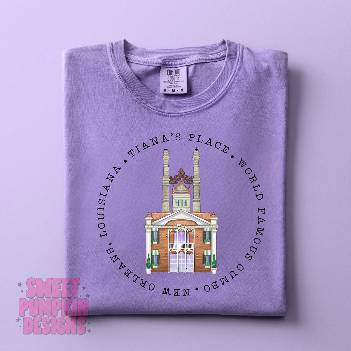 TIANA’S PALACE | Magical Theme Park Shirt & Tank | Adult Comfort Colors Tee