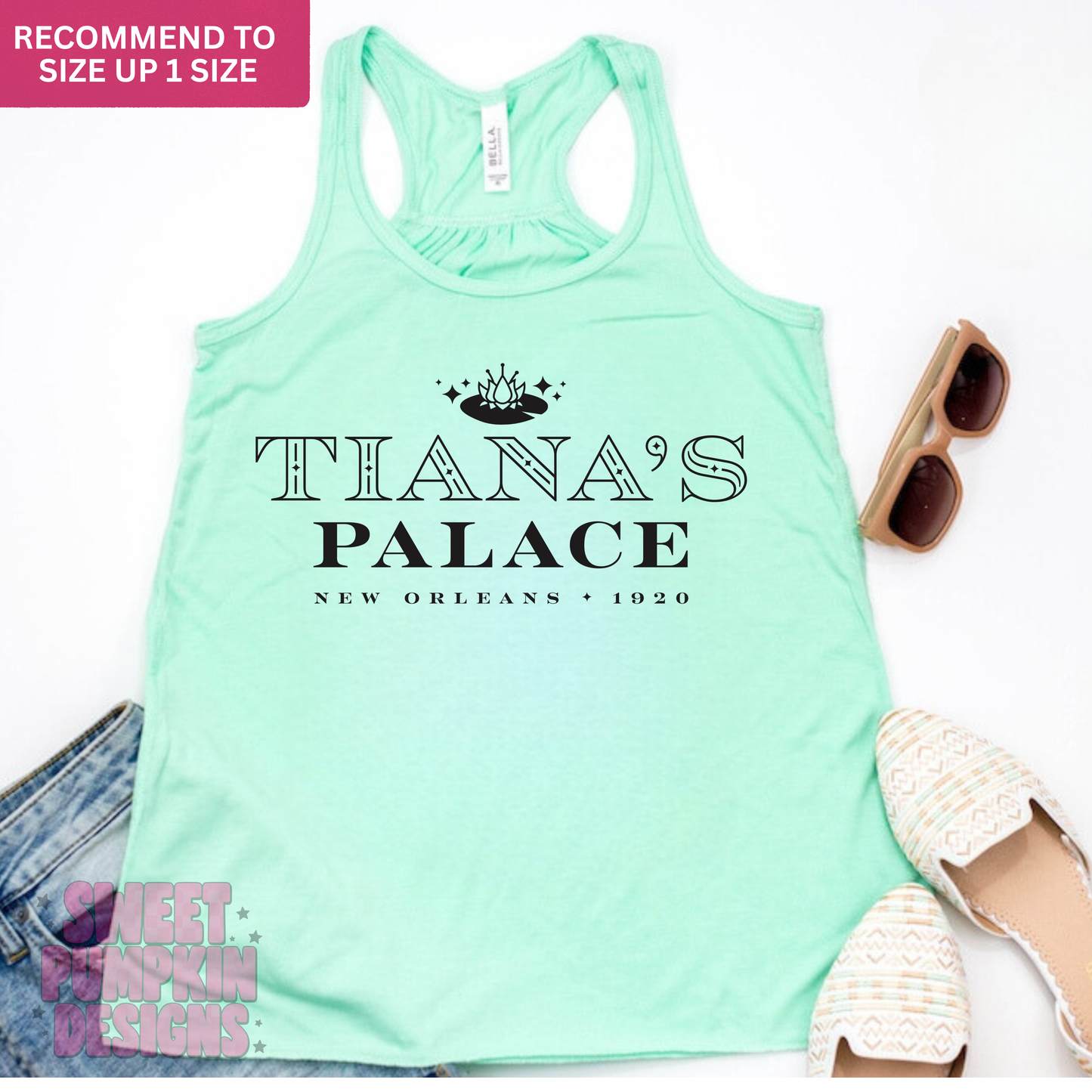 TIANA’S PALACE Racerback Tank for Women – Lightweight Vacation Graphic Tank