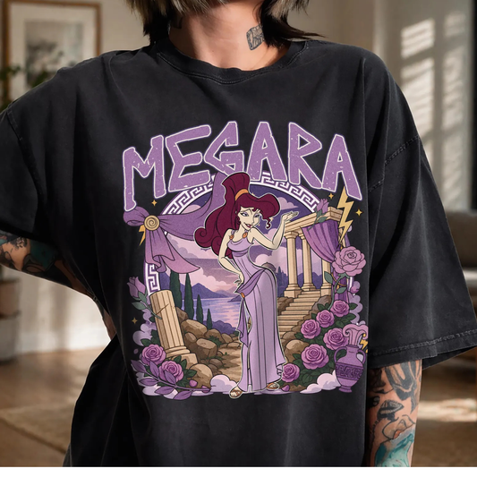 VINTAGE MEGARA Halloween Shirt | Magical Theme Park Shirt & Tank | Adult Comfort Colors Tee