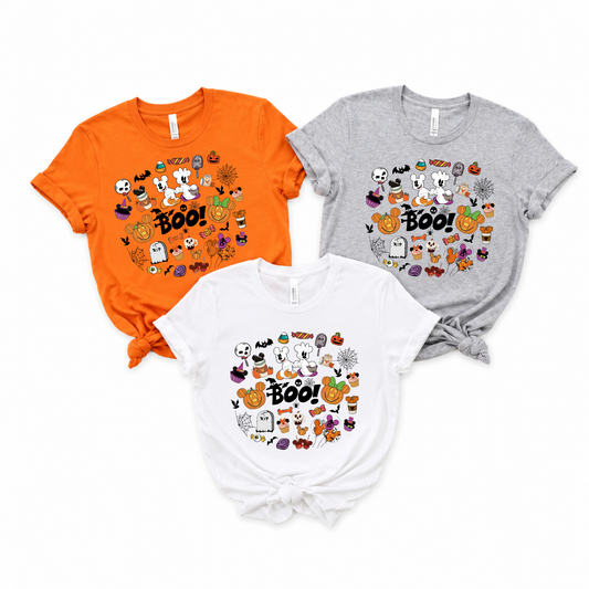 BOO Halloween Shirt | Family Matching Halloween Tee | Bella+Canvas T-Shirt | Toddler, Youth & Adult Sizes