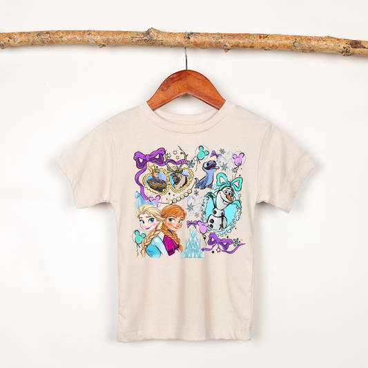 FROZEN LOCKET SHIRT FOR KIDS