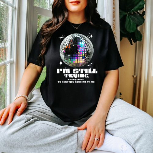 Mirror Ball Shirt - Bella Canvas