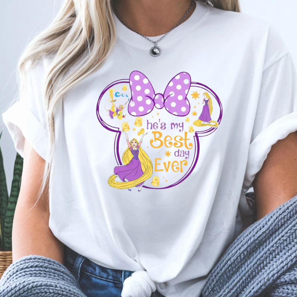 Rapunzel & Flynn Couple Shirts - Bella Canvas
