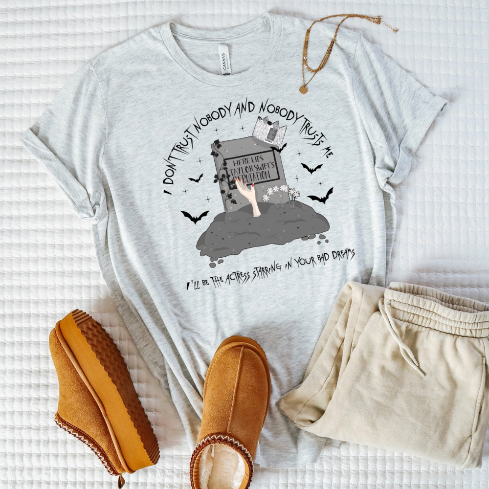 I DON’T TRUST NOBODY SHIRT | Bella Canvas Halloween Graphic Tee