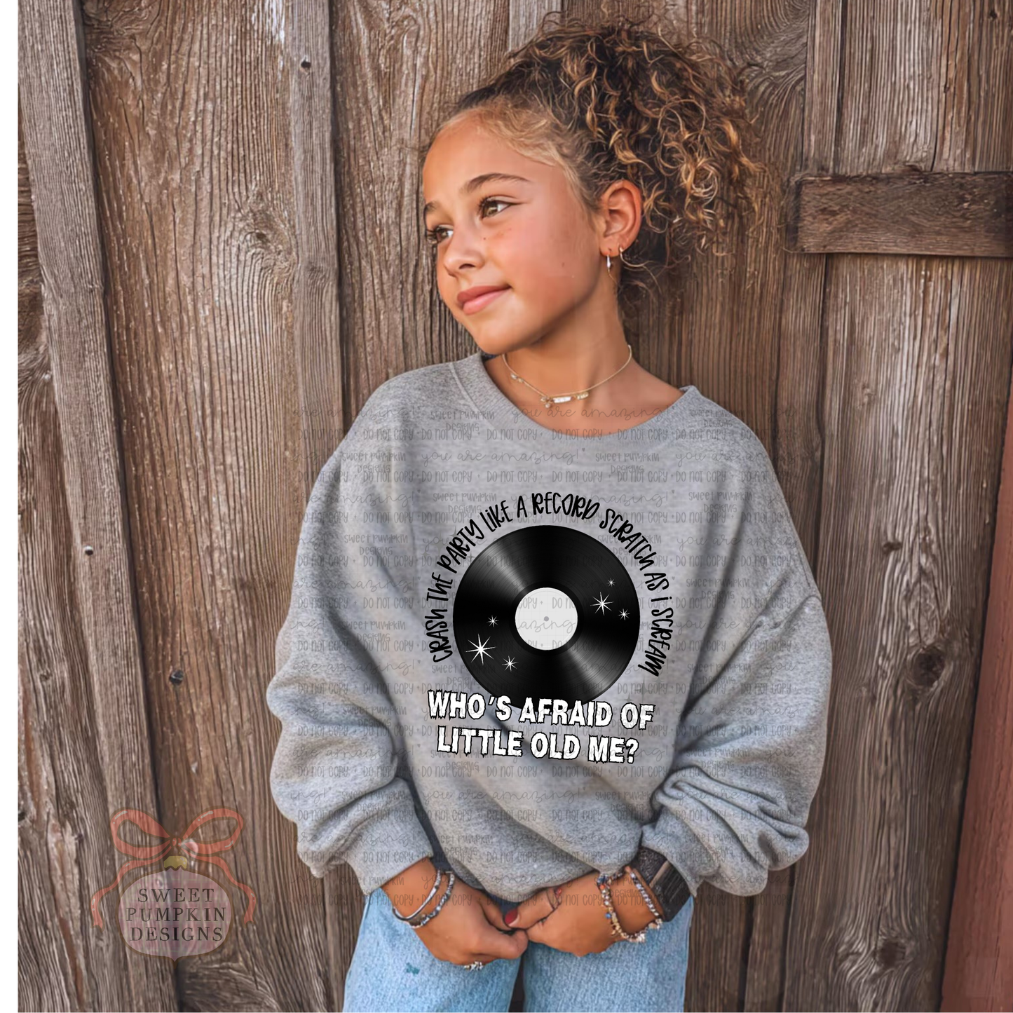 LITTLE OLD ME Sweatshirt FOR KIDS
