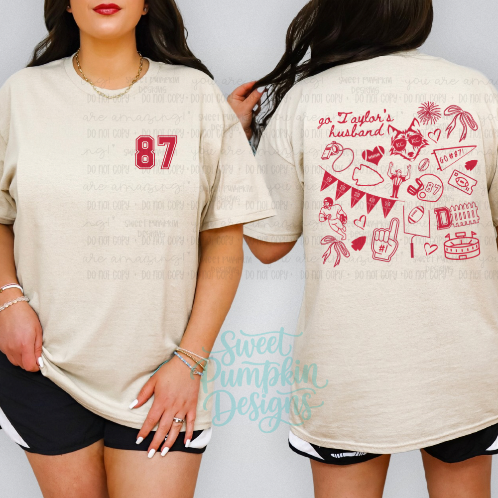 Go Tay’s Husband | Bella Canvas Football Graphic Tee