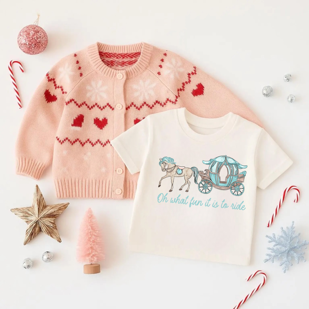 OH WHAT FUN Magical Theme Park Christmas Kids Shirt | Toddler & Youth Sizes