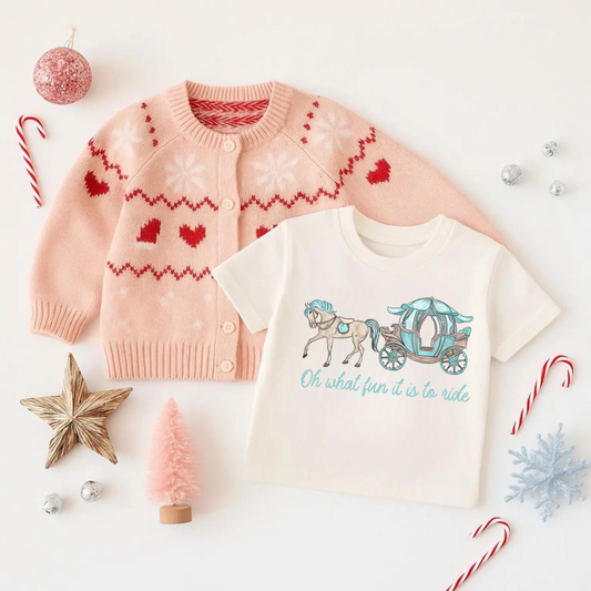 OH WHAT FUN Magical Theme Park Christmas Kids Shirt | Toddler & Youth Sizes