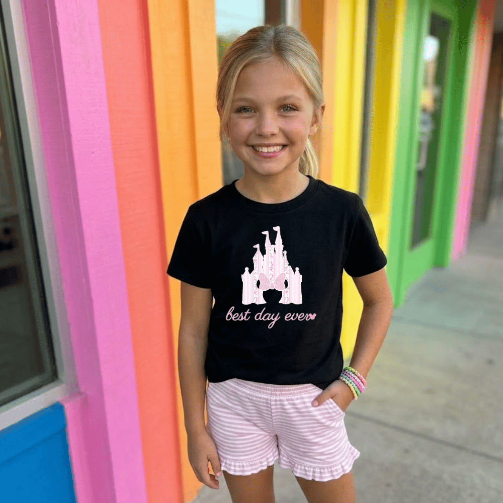 PREPPY CASTLE BEST DAY EVER SHIRT FOR KIDS