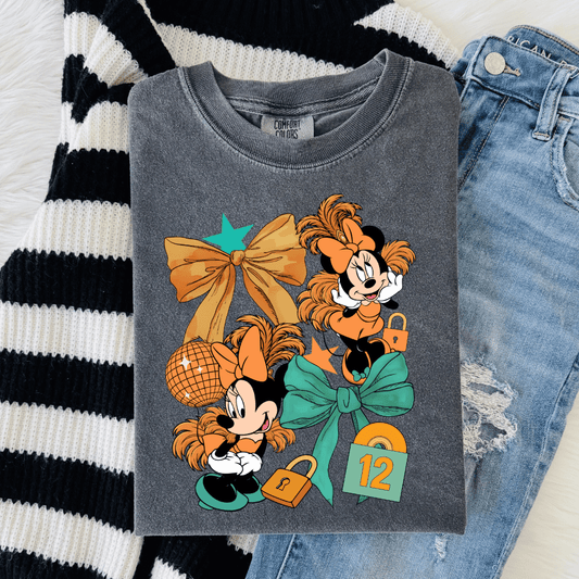 SHOW GIRLIE MINNIE COMFORT COLORS SHIRT