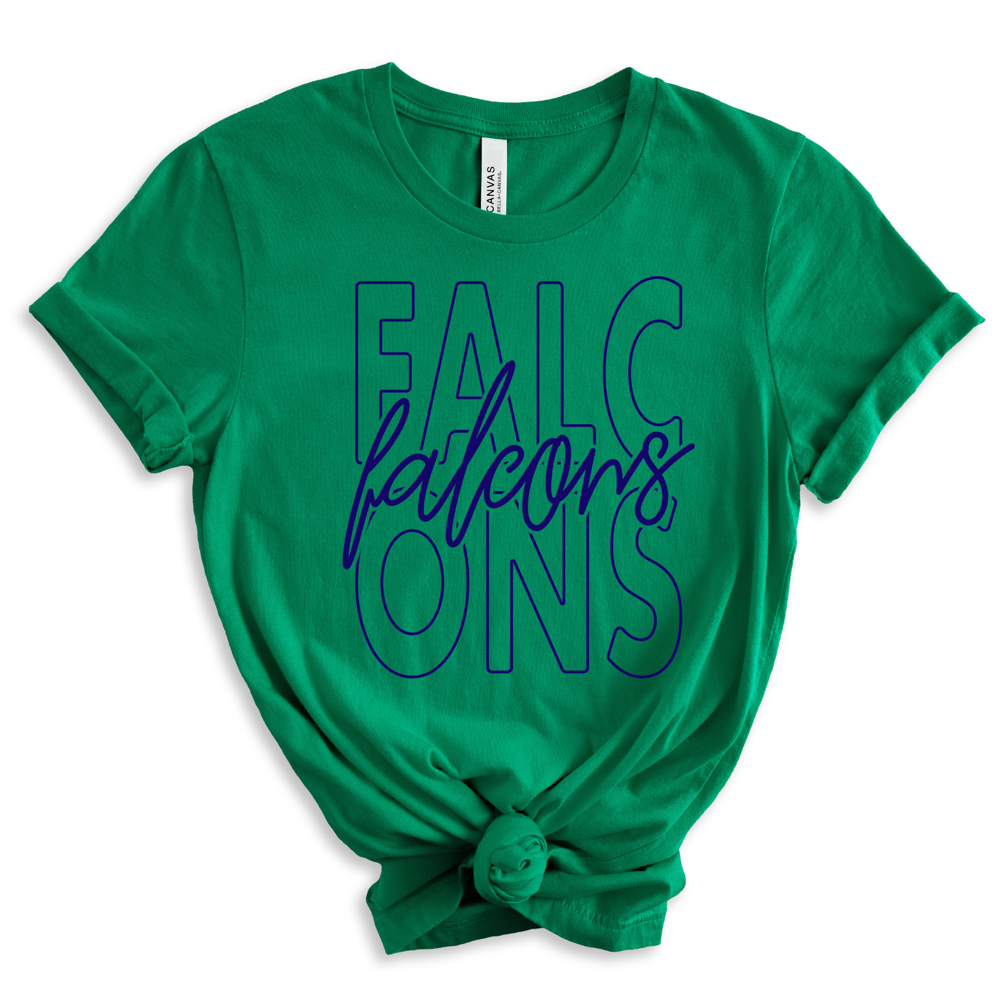 CUSTOM STACKED MASCOT SHIRT - TEACHER TUESDAY SALE