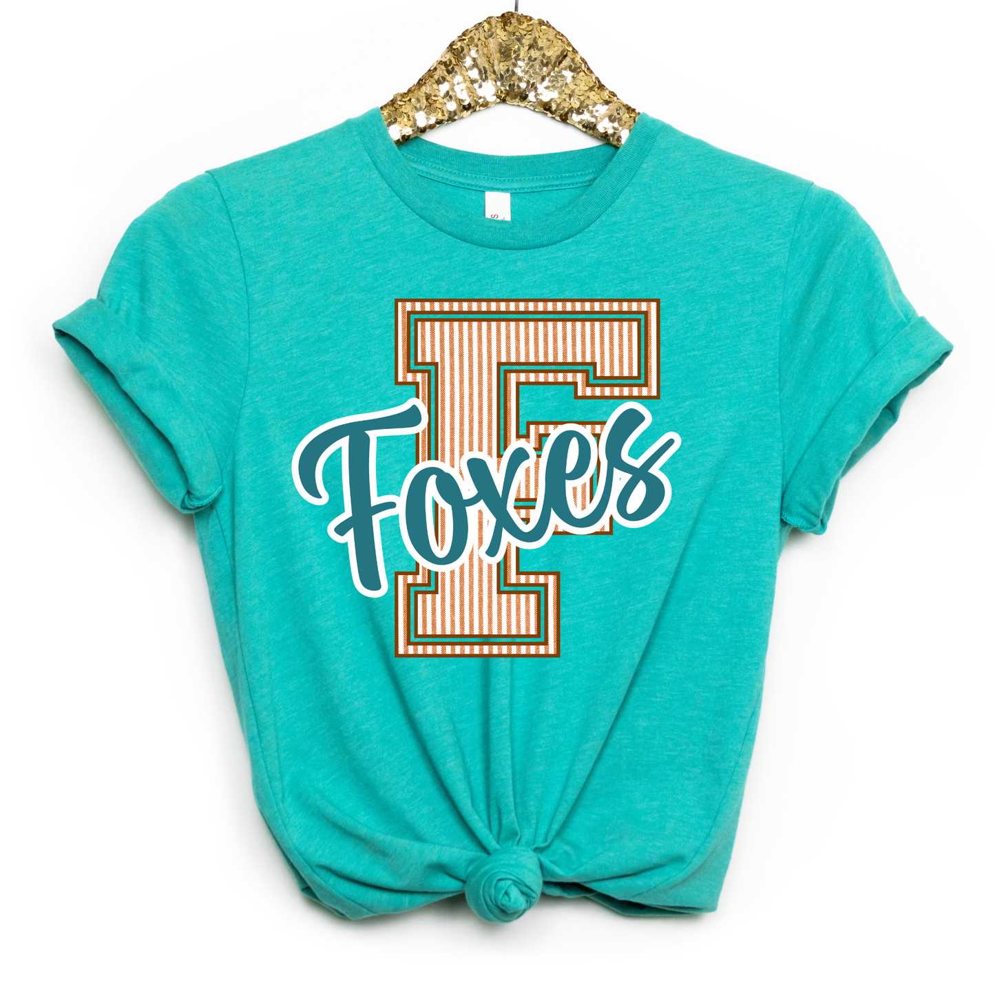 CUSTOM PREPPY SEERSUCKER MASCOT SHIRT - TEACHER TUESDAY SALE