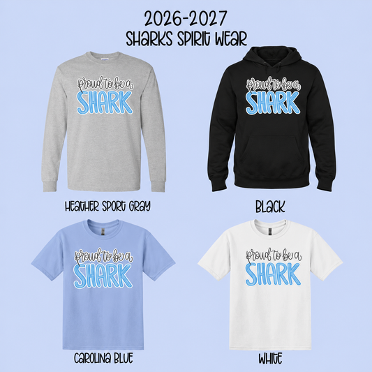 Alberta Smith Elementary Sharks Proud to Be a Shark Spirit Wear