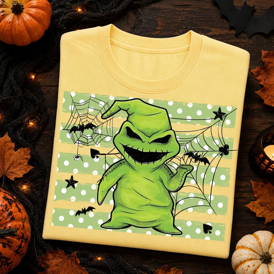Polka Dot Oogie Halloween Shirt | Magical Theme Park Shirt & Tank | Adult Comfort Colors Tee