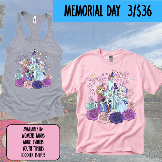FROZEN SISTERS -  MAGICAL MEMORIAL DAY EVENT