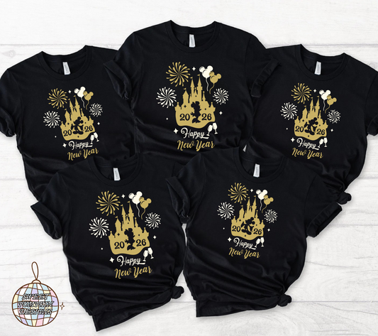 MOUSE NEW YEARS SHIRT FOR YOUTH & ADULTS