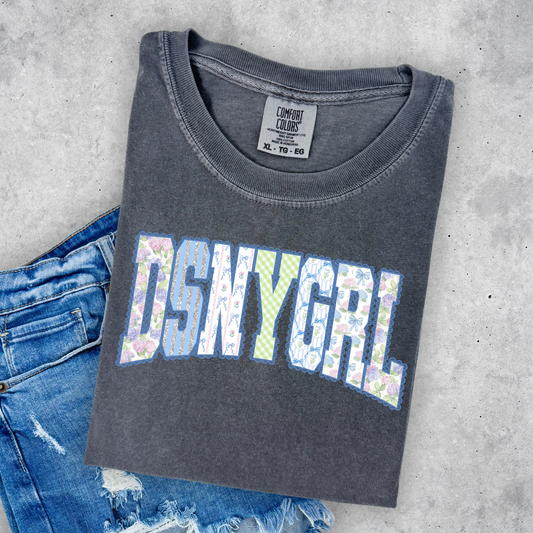 DSNYGRL SHIRT - blue version