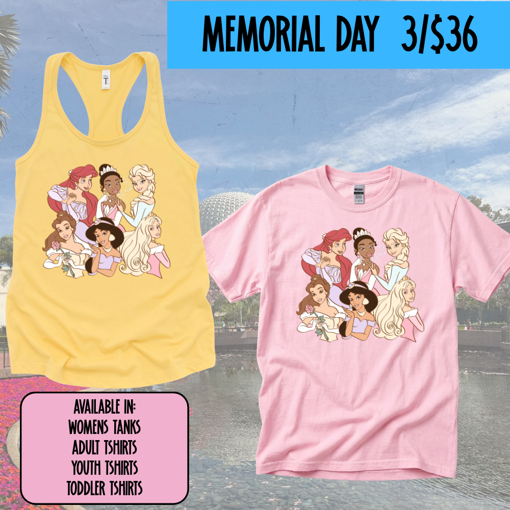 PASTEL PRINCESSES -  MAGICAL MEMORIAL DAY EVENT