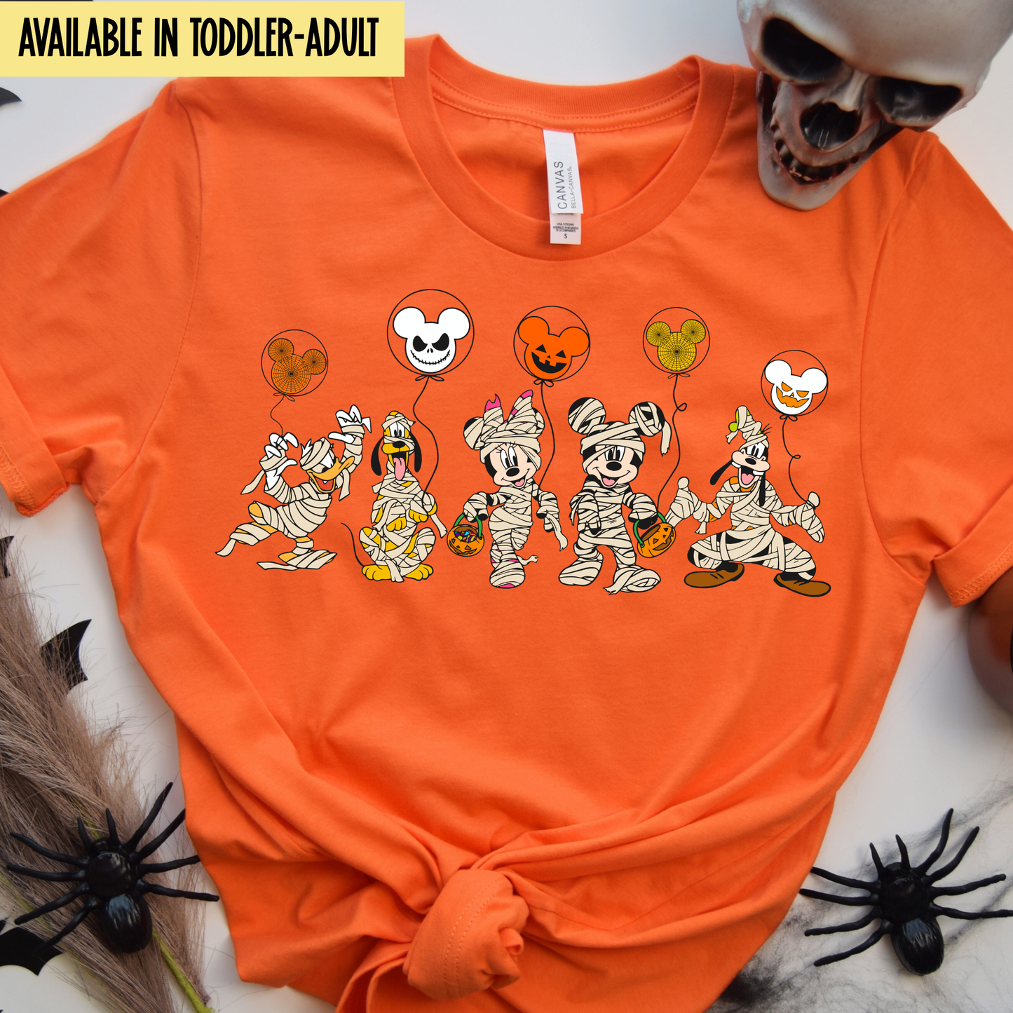 HALLOWEEN MUMMY FAB FIVE Shirts for Kids, Toddlers and Adults