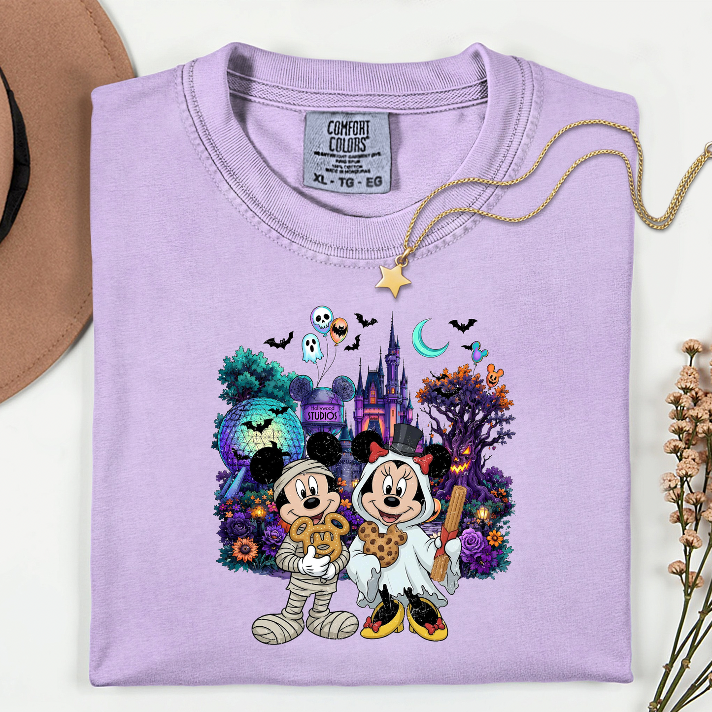 Magical Mouse Halloween | Magical Theme Park Halloween Party Shirt or Tank | Spooky Season Vacation Shirt for Women