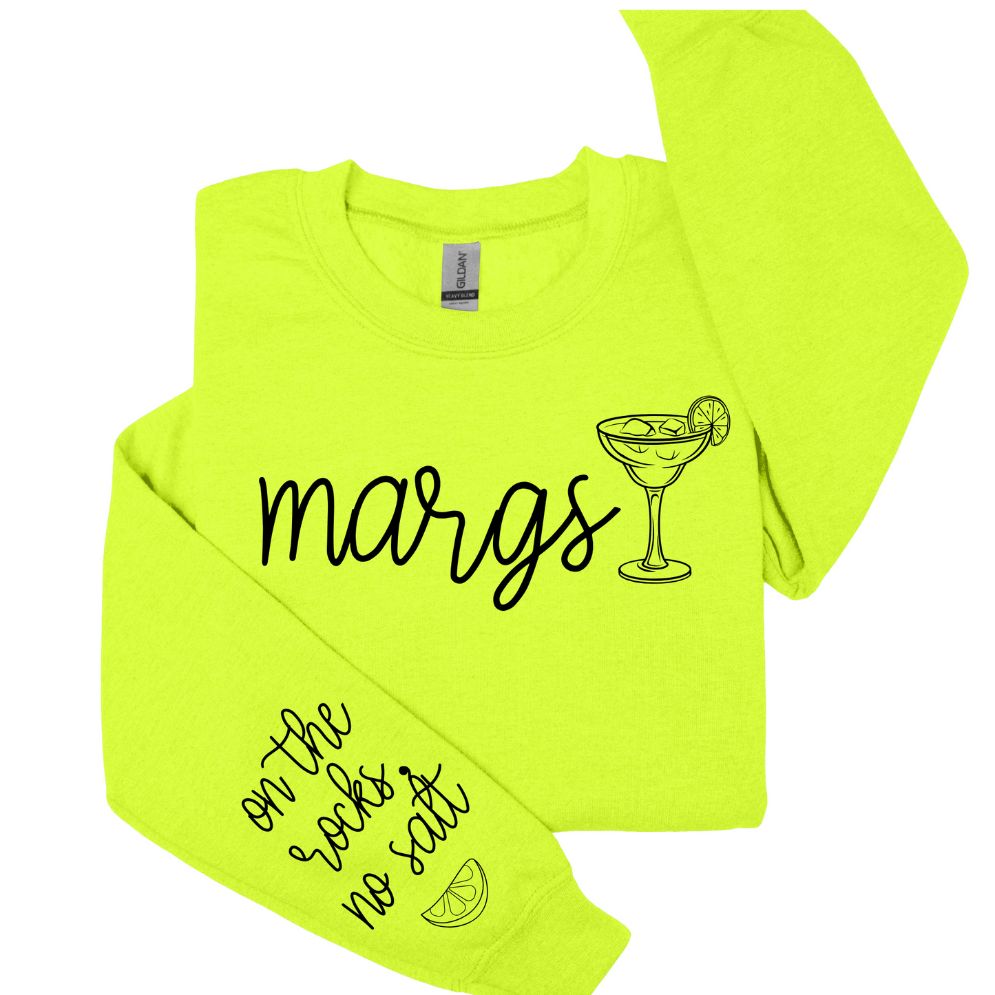 Margs Sweatshirt with Sleeve Design