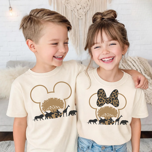 MOUSE SAFARI Magical Theme Park Kids Shirt | Toddler & Youth Sizes