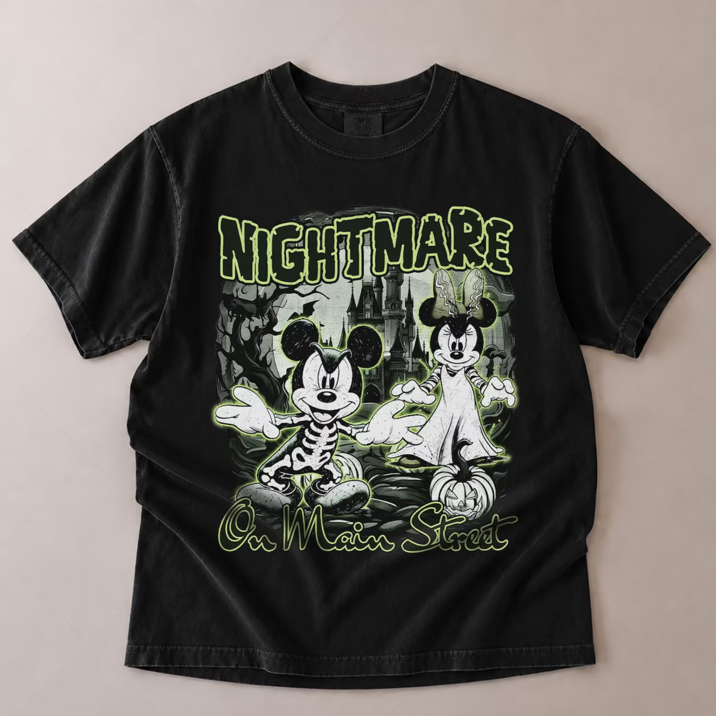 Nightmare on Main Halloween Shirt | Magical Theme Park Shirt & Tank | Adult Comfort Colors Tee