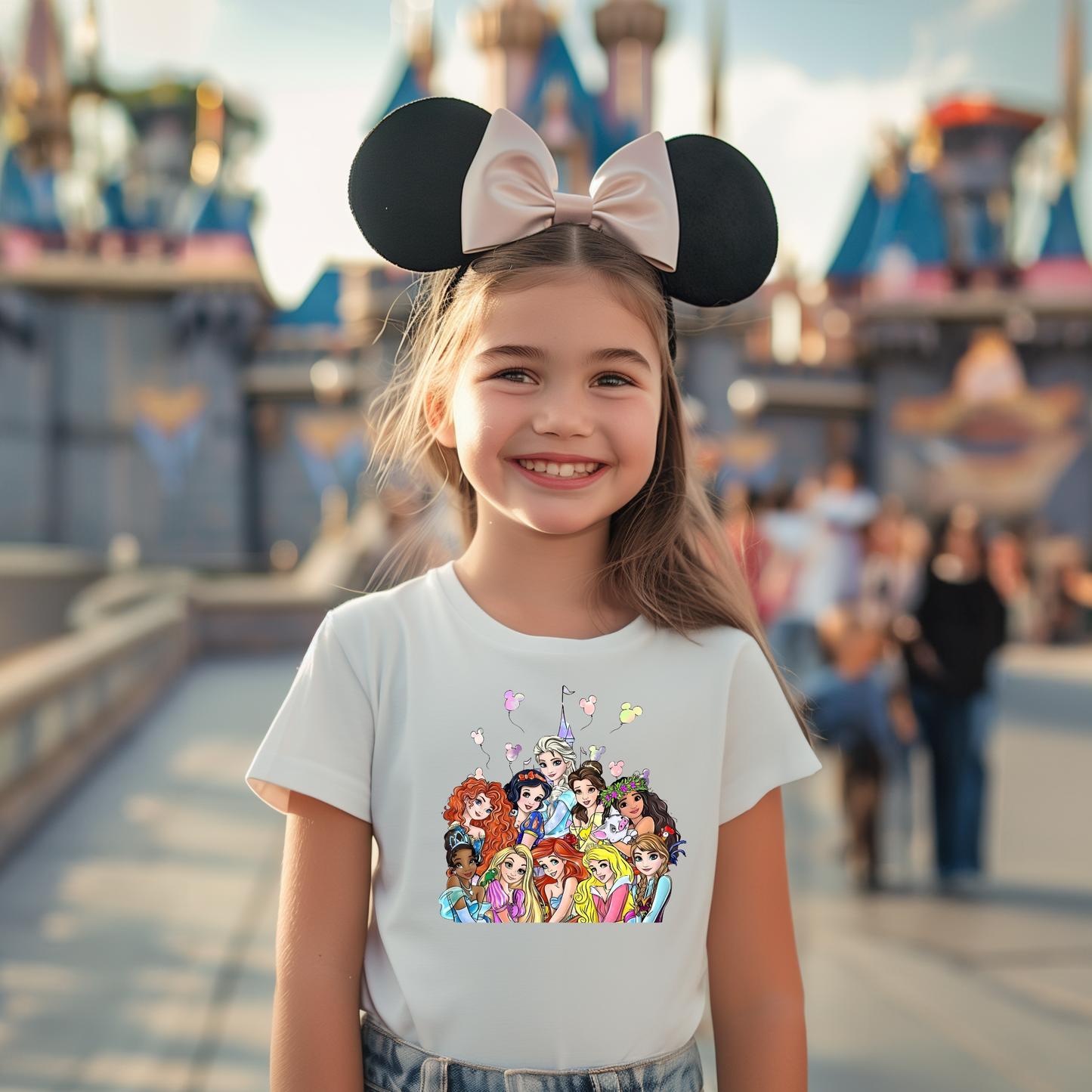 Princesses Magical Theme Park Kids Shirt | Toddler & Youth Sizes