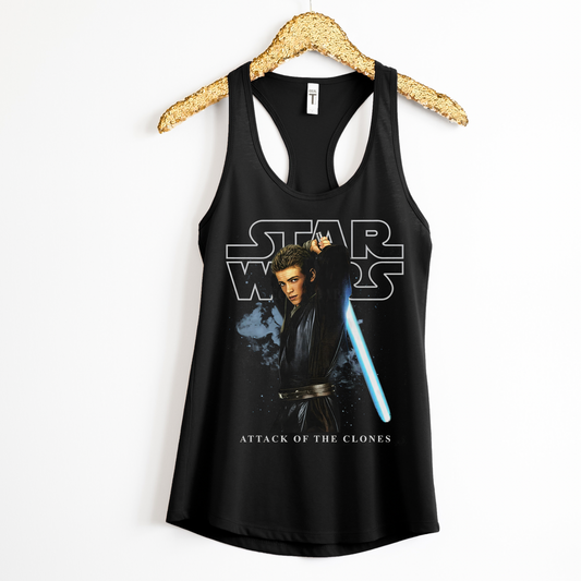 Anakin Tank Top | Magical Park Day Racerback Tank for Women | Lightweight Next Level Tank