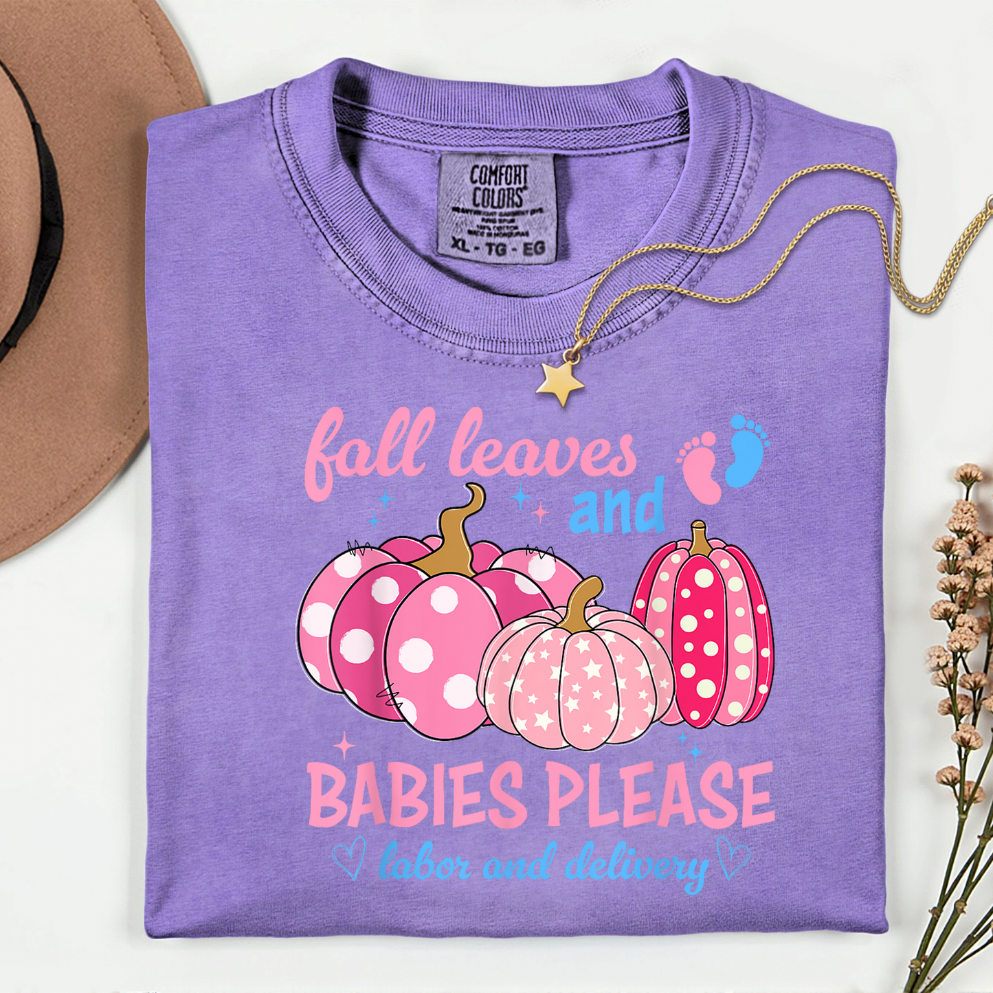 Halloween Nurse Shirt for Labor & Delivery Staff