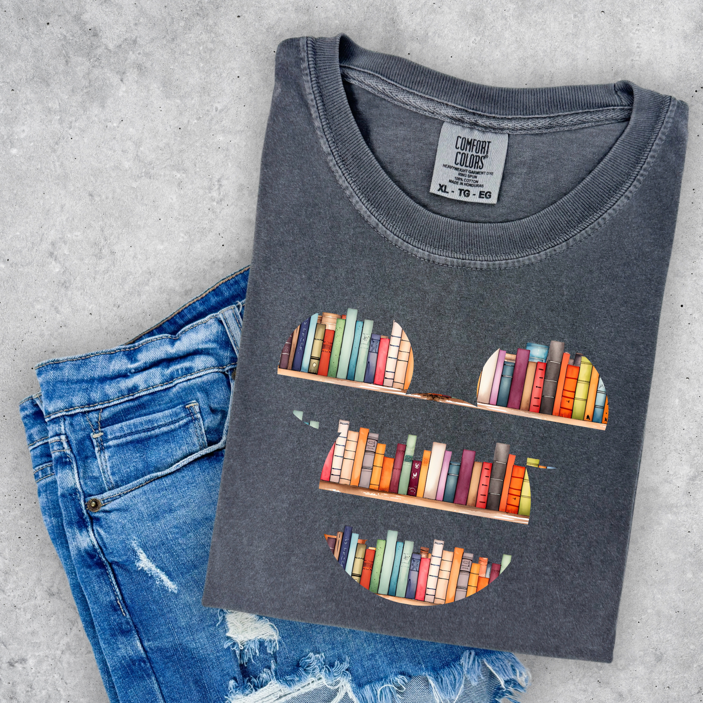 Mouse Bookshelf Shirt