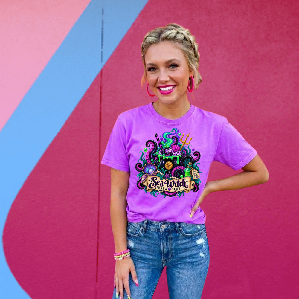 SEA WITCH COFFEE CLUB VILLAIN  Shirt