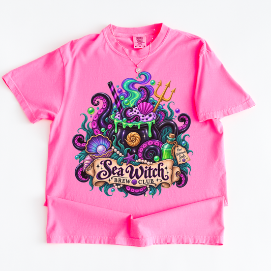 SEA WITCH COFFEE CLUB VILLAIN  Shirt