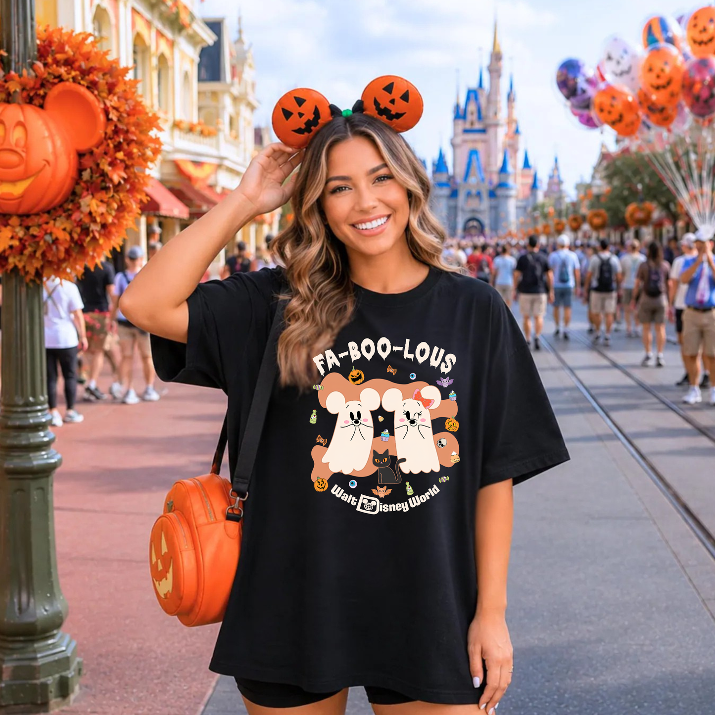WDW Pink Ghost Faboolous Halloween Shirt | Magical Theme Park Shirt & Tank | Adult Comfort Colors Tee