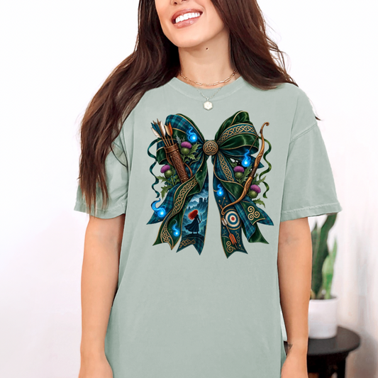 MERIDA BOW | Magical Theme Park Shirt & Tank | Adult Comfort Colors Tee