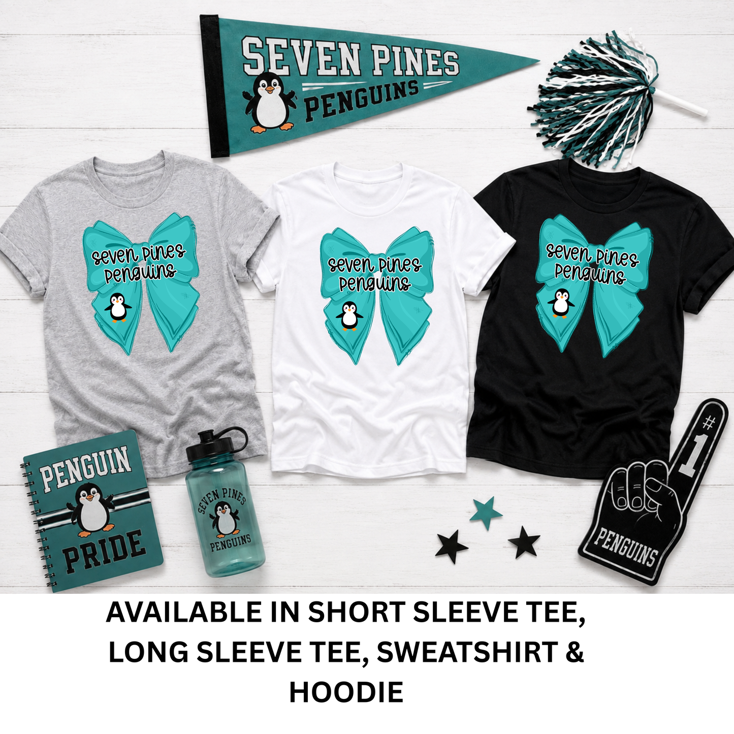 Seven Pines Elementary School Shirt Design 2