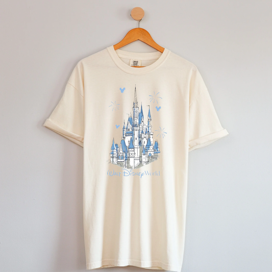 WDW CASTLE SHIRT | Cozy Park Day Shirt