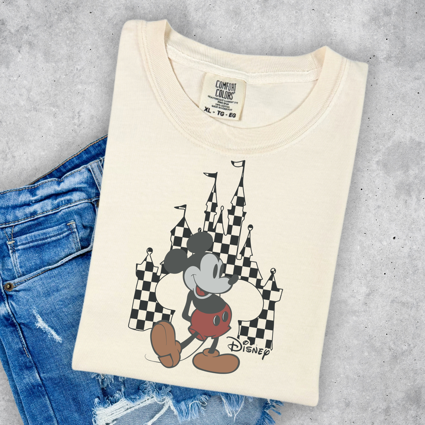MICKEY CASTLE SHIRT | Cozy Park Day ShirT