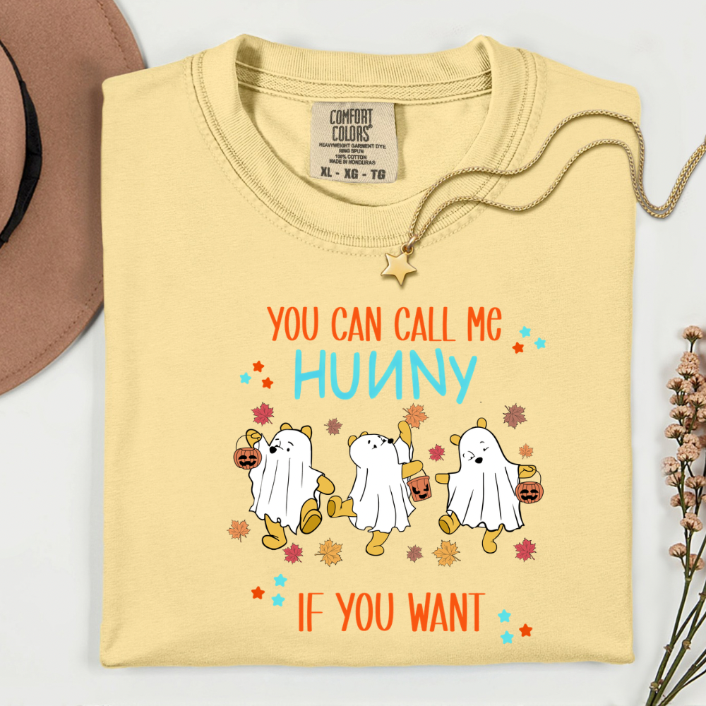 HALLOWEEN POOH HUNNY - COMFORT COLORS