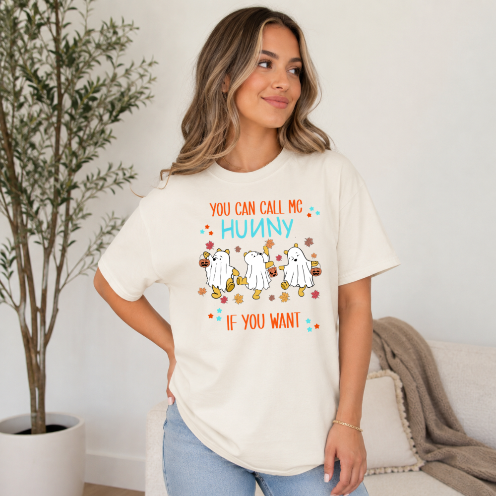 HALLOWEEN POOH HUNNY - COMFORT COLORS