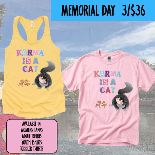 Karma Is a Cat -  MAGICAL MEMORIAL DAY EVENT